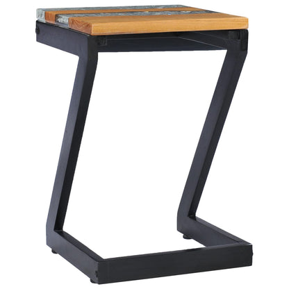 Konferenční Stolek 30 X 30 X 50 Cm Masivní Teak A Polyresin