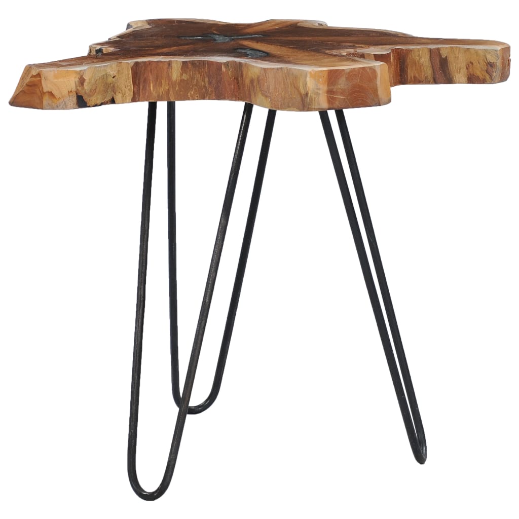 Konferenční Stolek 70 X 45 Cm Masivní Teak A Polyresin