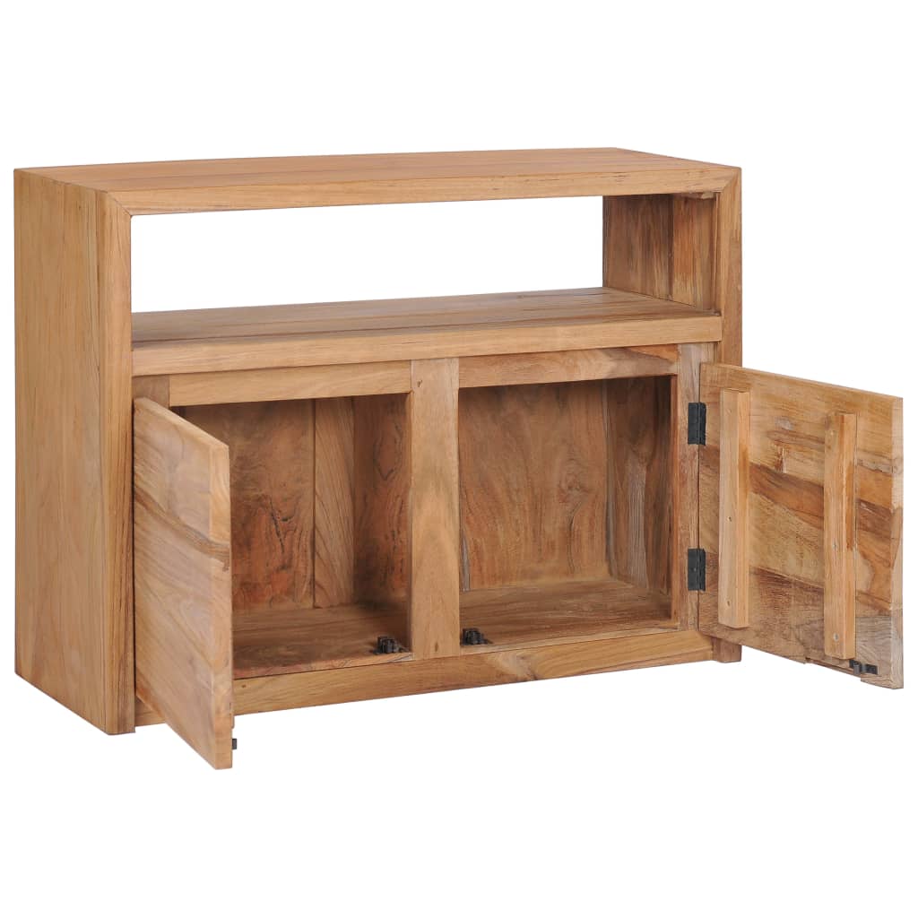 Příborník 80 X 30 X 60 Cm Masivní Teakové Dřevo