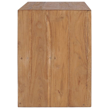 Tv Stolek 90 X 30 X 40 Cm Masivní Teakové Dřevo