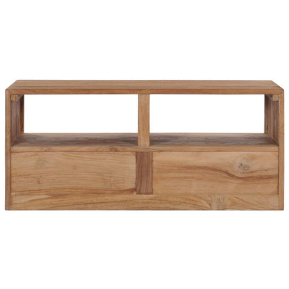 Tv Stolek 90 X 30 X 40 Cm Masivní Teakové Dřevo