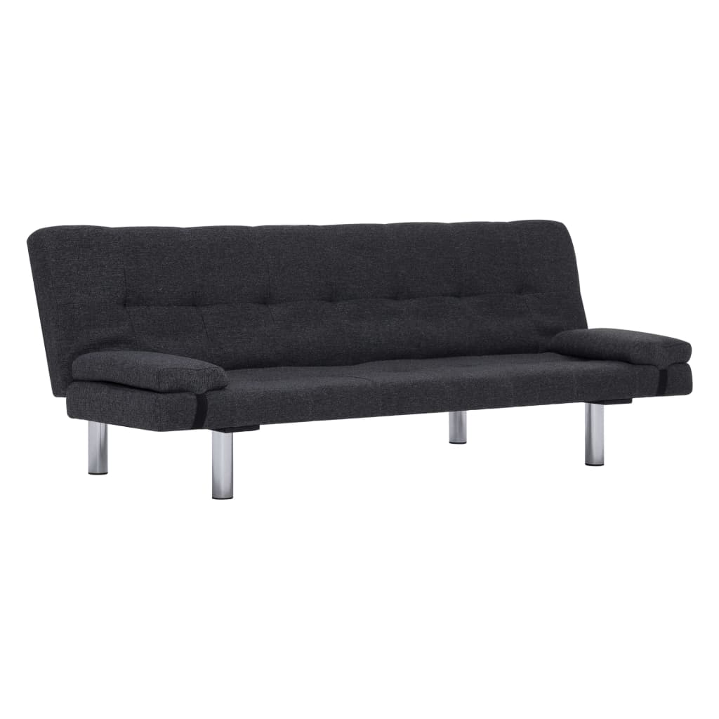 Rozkládací Pohovka Se 2 Polštáři Polyester
