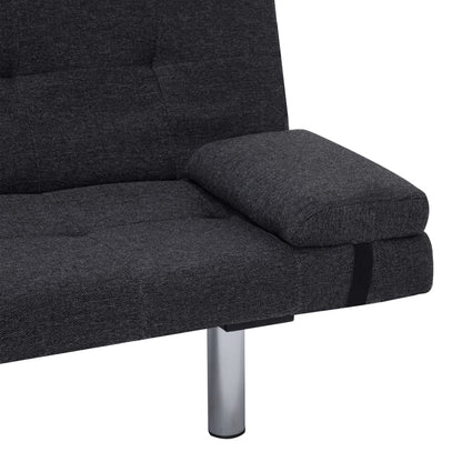 Rozkládací Pohovka Se 2 Polštáři Polyester