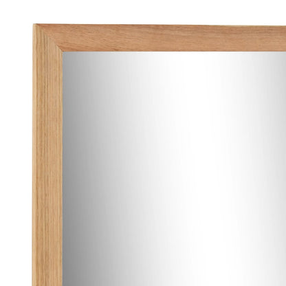 Koupelnové Zrcadlo 60 X 12 X 62 Cm Masivní Ořechové Dřevo