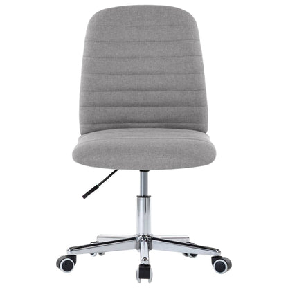 Jídelní Židle 2 Ks Světle Šedé Textil