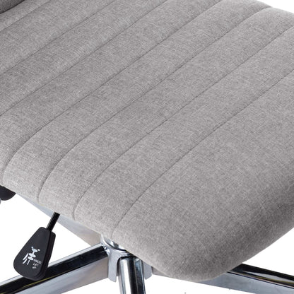 Jídelní Židle 2 Ks Světle Šedé Textil