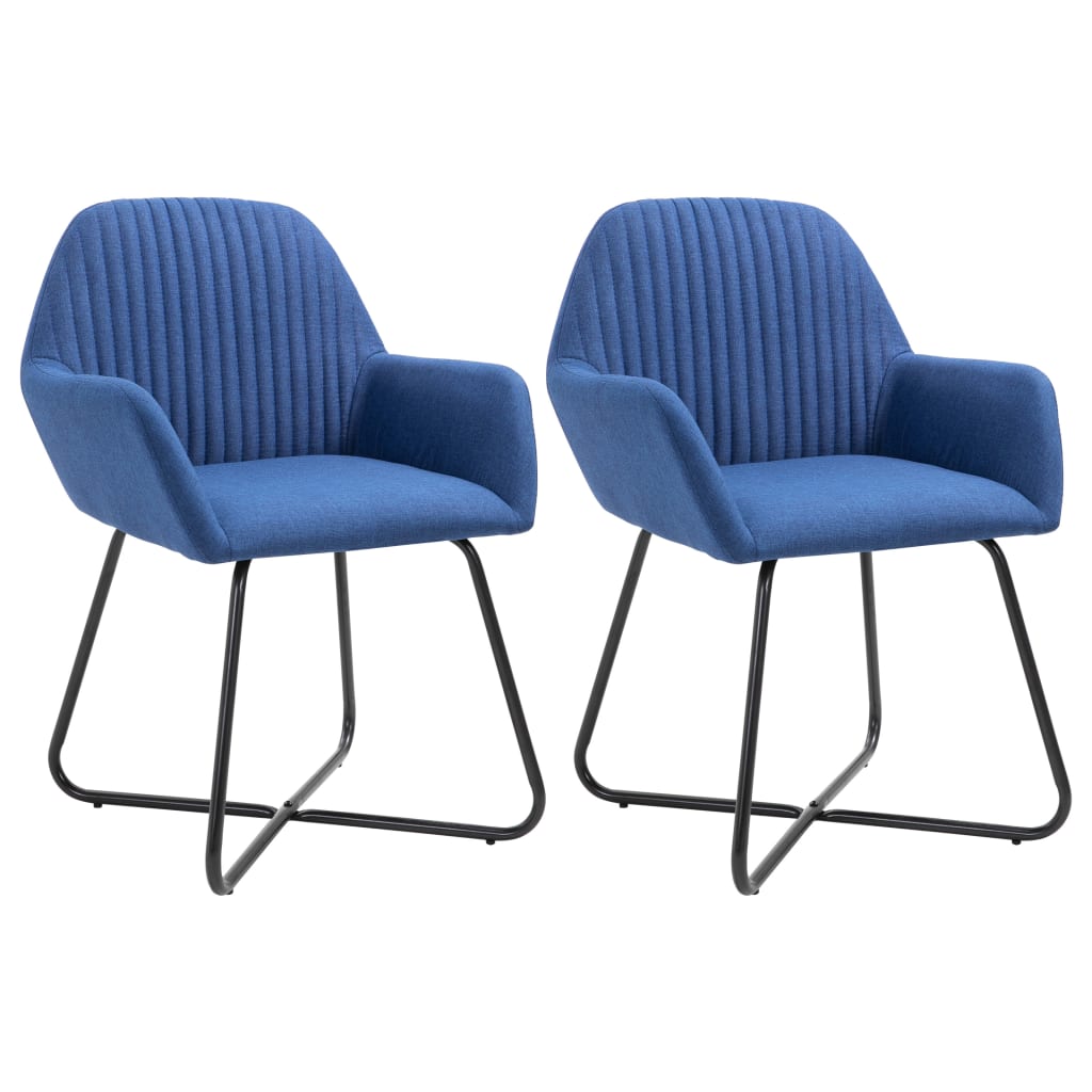 Jídelní Židle 6 Ks Zelené Textil