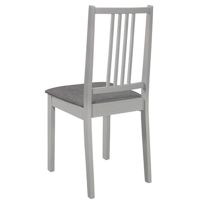 5Dílný Jídelní Set Mdf Šedý
