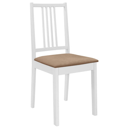 5Dílný Jídelní Set Mdf Bílý