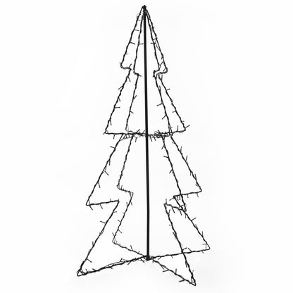 Vánoční Stromek Kužel 160 Led Diod Dovnitř I Ven 78 X 120 Cm