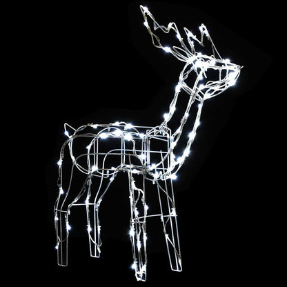 3Dílná Vánoční Světelná Dekorace Sobi 229 Led Diod