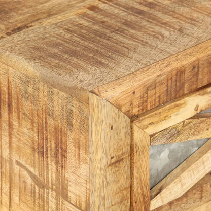 Konferenční Stolek 110 X 50 X 38 Cm Masivní Mangovníkové Dřevo