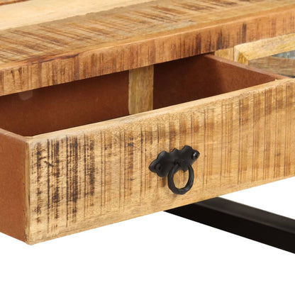 Konferenční Stolek 110 X 50 X 38 Cm Masivní Mangovníkové Dřevo
