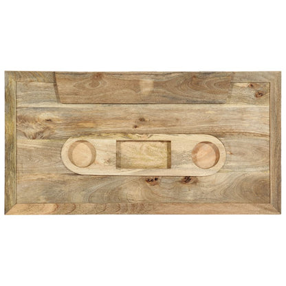 Konferenční Stolek Styl Kazety 100X52X45 Cm Masivní Mangovník