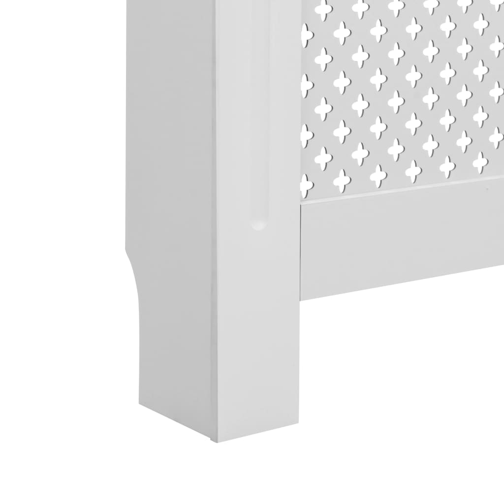 Kryt Na Radiátor Bílý 152X19X81,5 Cm Mdf