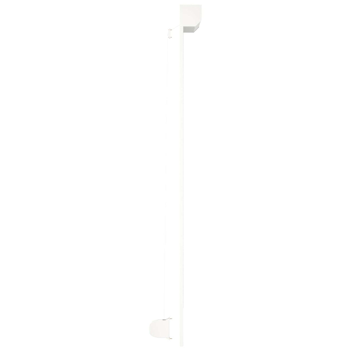 Roletové Žaluzie Bílý 110 X 220 Cm Hliník A Polyuretan