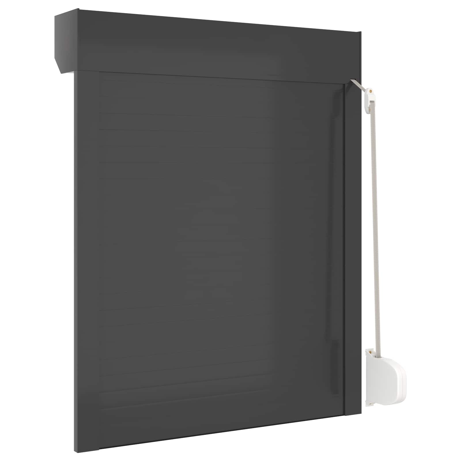 Roletové Žaluzie Antracit 70 X 100 Cm Hliník A Polyuretan