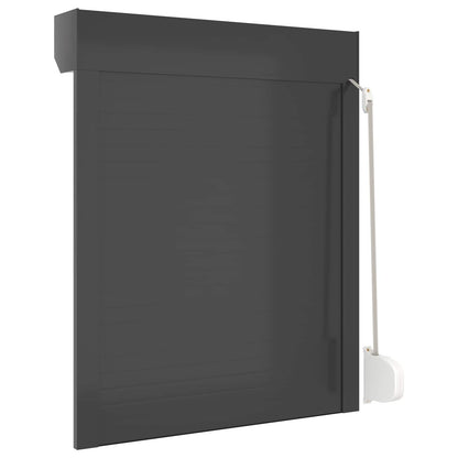 Roletové Žaluzie Antracit 70 X 100 Cm Hliník A Polyuretan