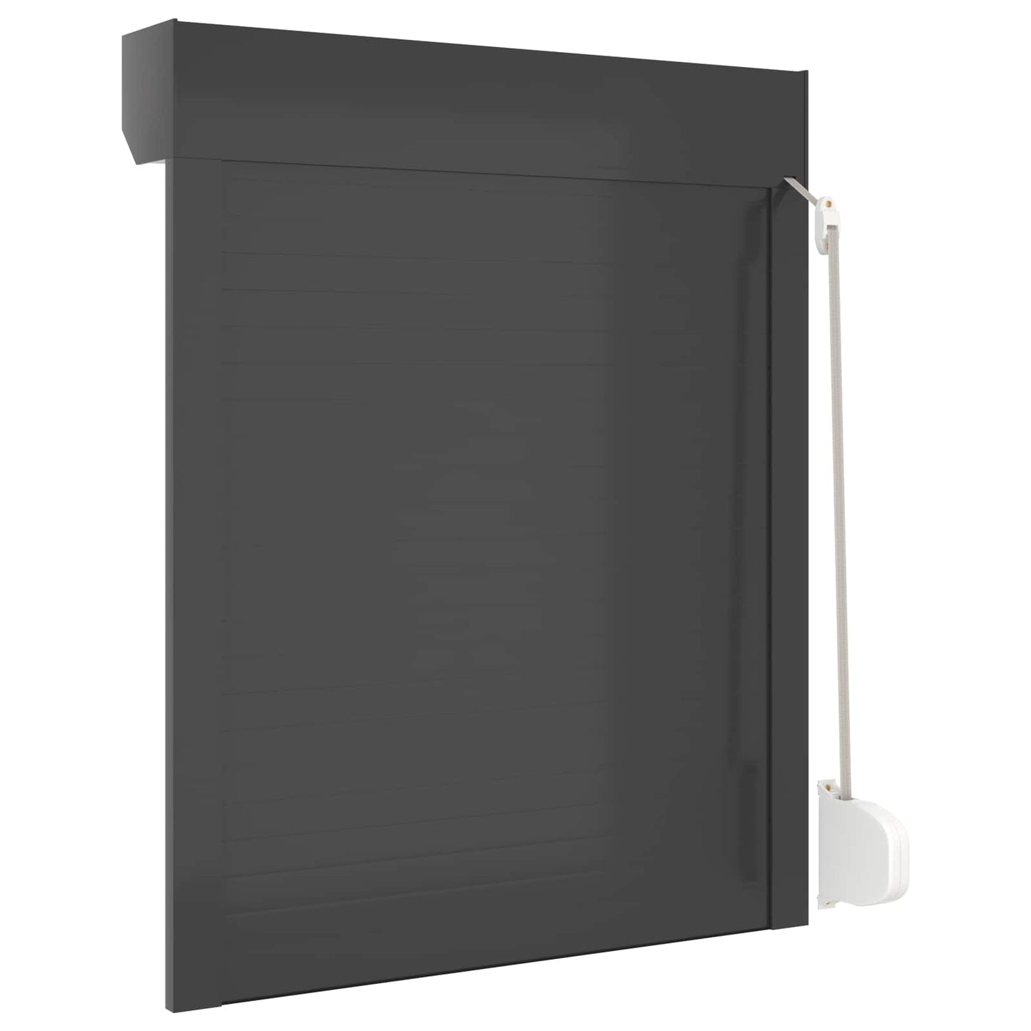 Roletové Žaluzie Antracit 80 X 100 Cm Hliník A Polyuretan