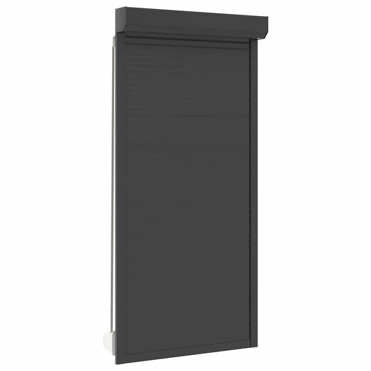 Roletové Žaluzie Antracit 100 X 210 Cm Hliník A Polyuretan