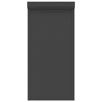 Roletové Žaluzie Antracit 100 X 210 Cm Hliník A Polyuretan