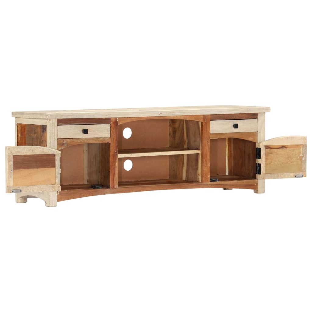 Tv Stolek 120 X 30 X 40 Cm Masivní Recyklované Dřevo