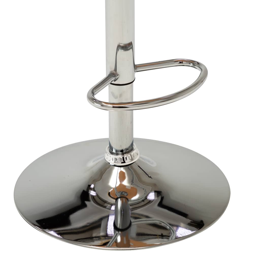 Barová Židle Černá Ohýbané Dřevo A Umělá Kůže