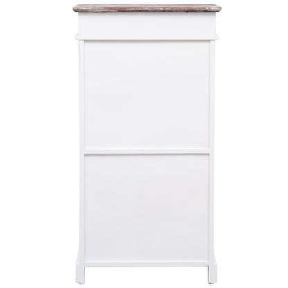 Botník Hnědý 50 X 28 X 98 Cm Dřevo Pavlovnie