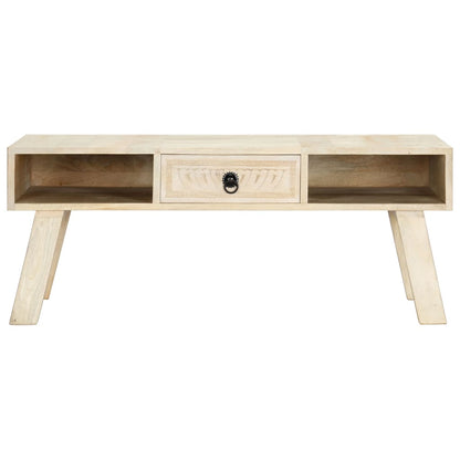 Konferenční Stolek 100 X 60 X 40 Cm Masivní Mangovníkové Dřevo