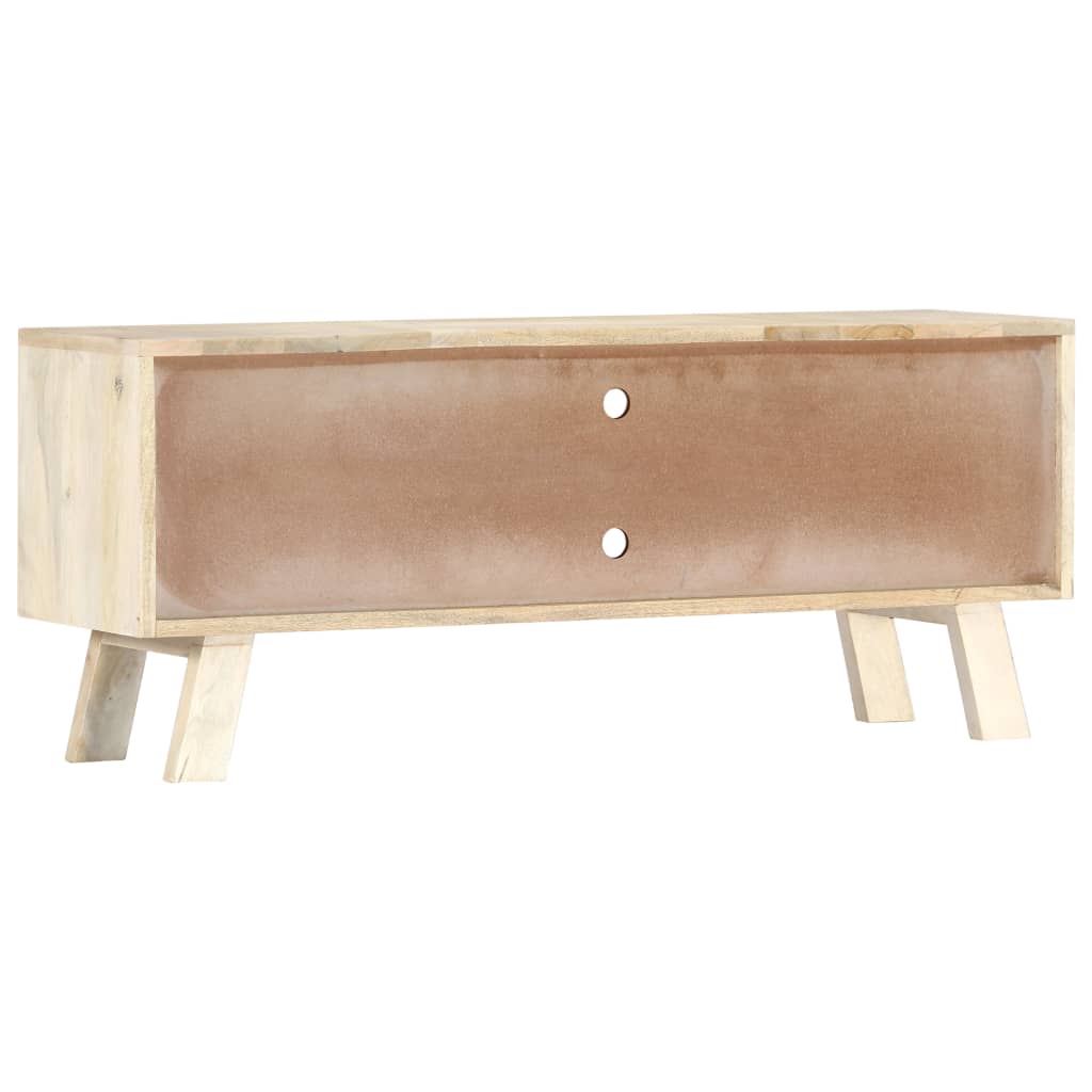 Tv Stolek 110 X 30 X 44 Cm Masivní Mangovníkové Dřevo