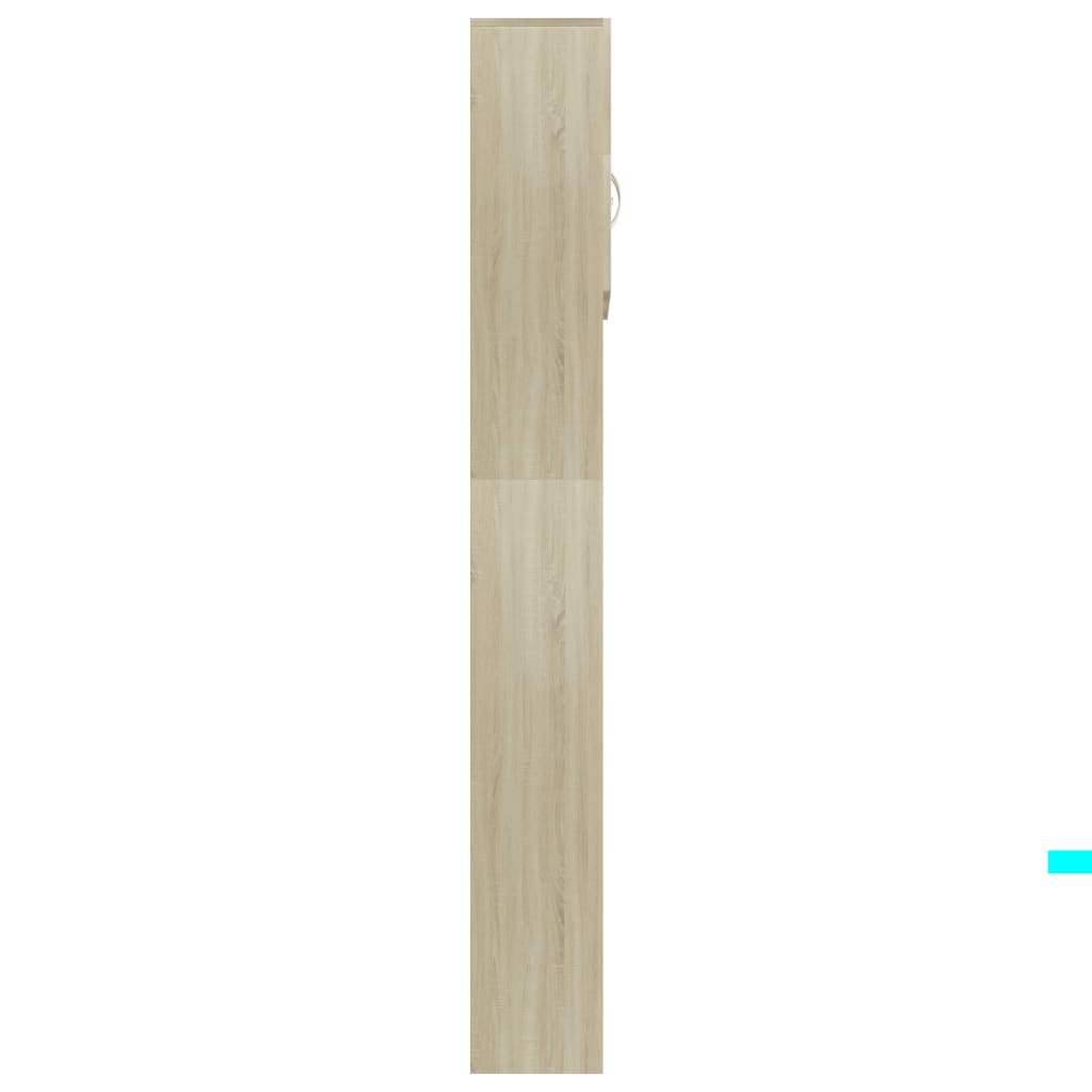Skříňka Nad Pračku Dub Sonoma 64X25,5X190 Cm Kompozitní Dřevo