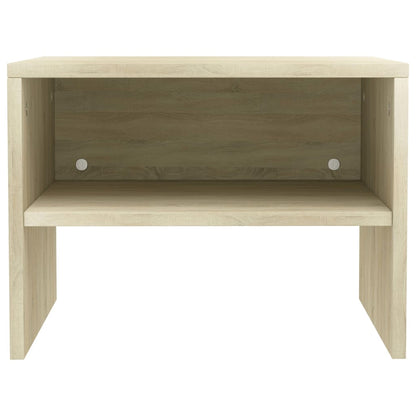 Noční Stolky 2 Ks Dub Sonoma 40 X 30 X 30 Cm Kompozitní Dřevo