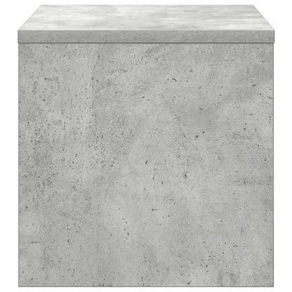 Noční Stolek Betonově Šedý 40 X 30 X 30 Cm Kompozitní Dřevo