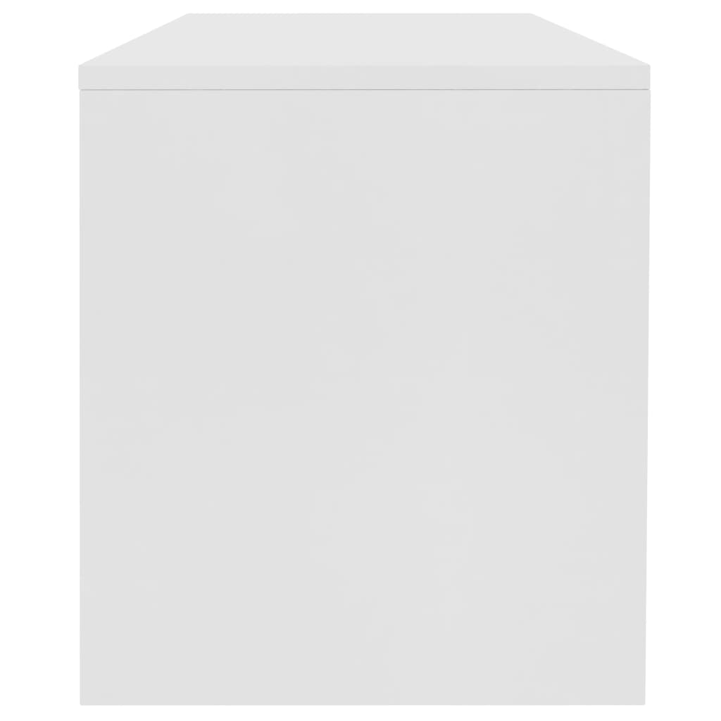 Konferenční Stolek Bílý 100 X 40 X 40 Cm Kompozitní Dřevo