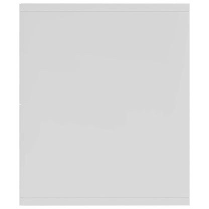 Knihovna / Tv Skříňka Bílá 36 X 30 X 114 Cm Kompozitní Dřevo