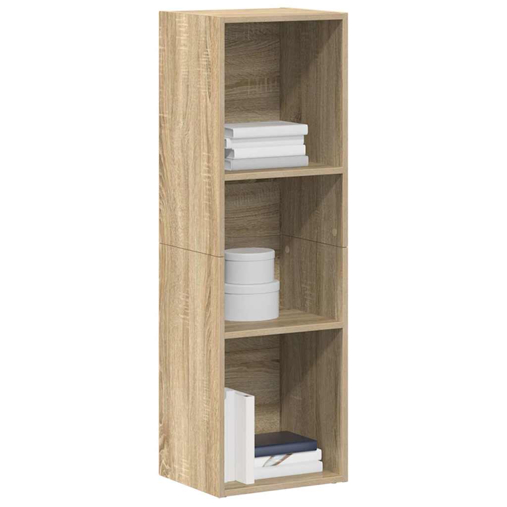 Knihovna / Tv Stolek Dub Sonoma 36 X 30 X 114 Cm Dřevotříska