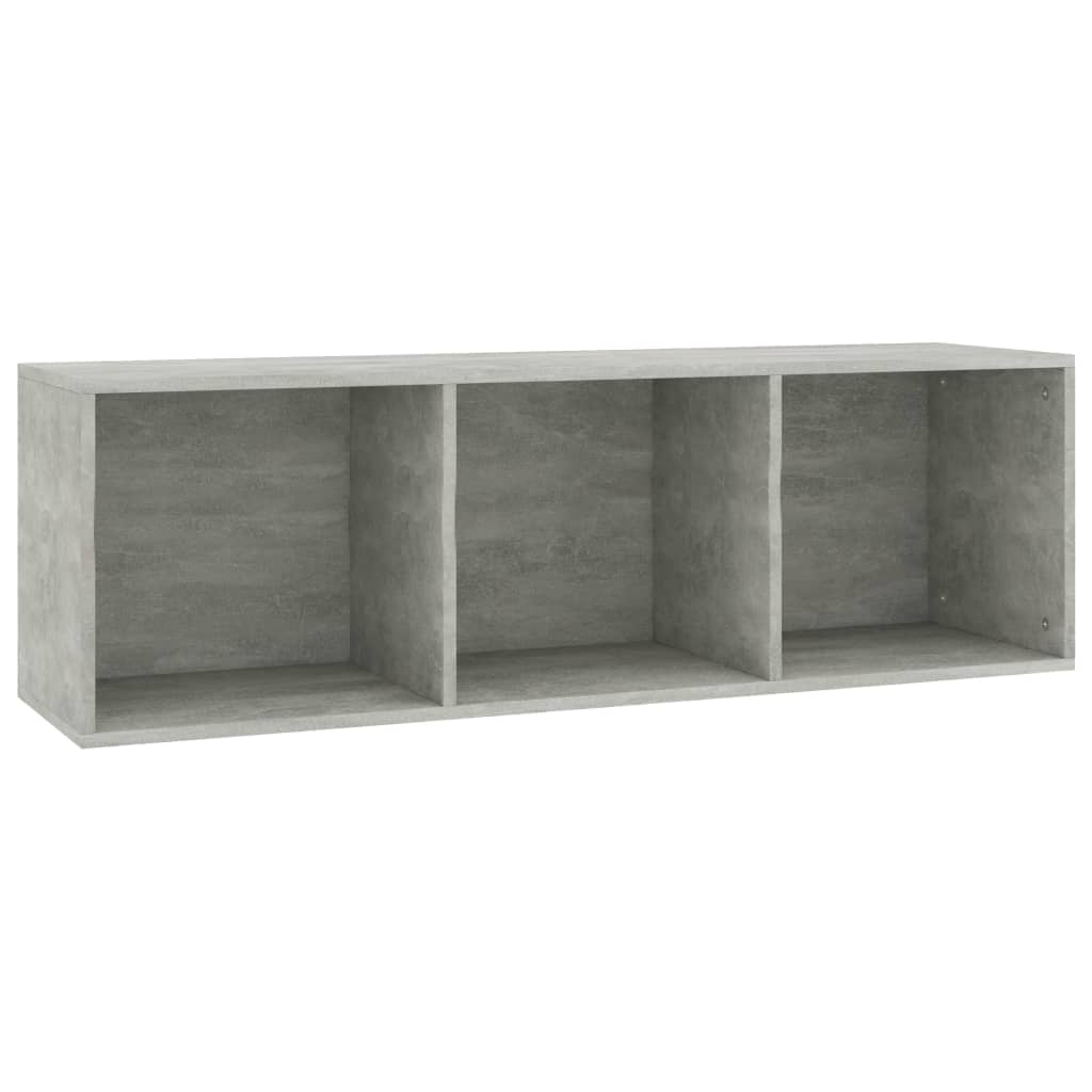 Knihovna/Tv Skříňka Betonově Šedá 36X30X114 Cm Kompozitní Dřevo