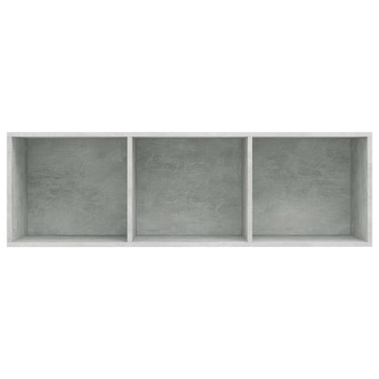 Knihovna/Tv Skříňka Betonově Šedá 36X30X114 Cm Kompozitní Dřevo