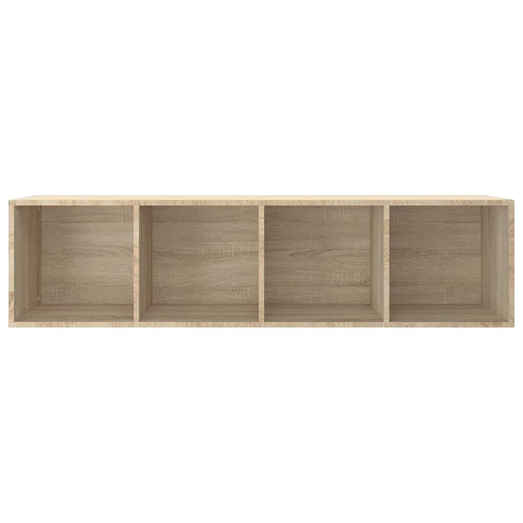 Knihovna / Tv Skříňka Dub Sonoma 36X30X143 Cm Kompozitní Dřevo