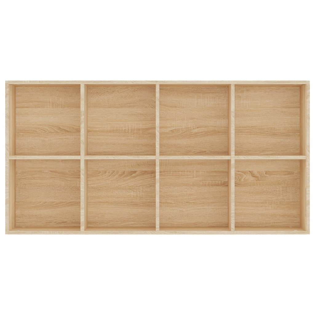 Knihovna/Příborník Dub Sonoma 66 X 30 X 130 Cm Kompozitní Dřevo