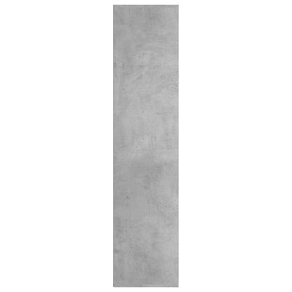 Knihovna/Příborník Betonově Šedá 66X30X130 Cm Kompozitní Dřevo