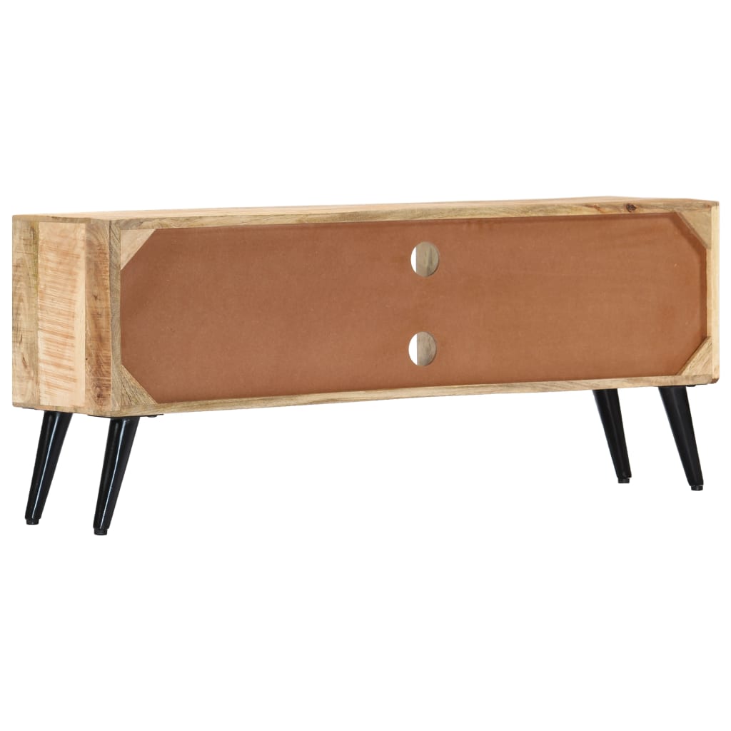 Tv Stolek 115 X 30 X 47 Cm Masivní Mangovníkové Dřevo