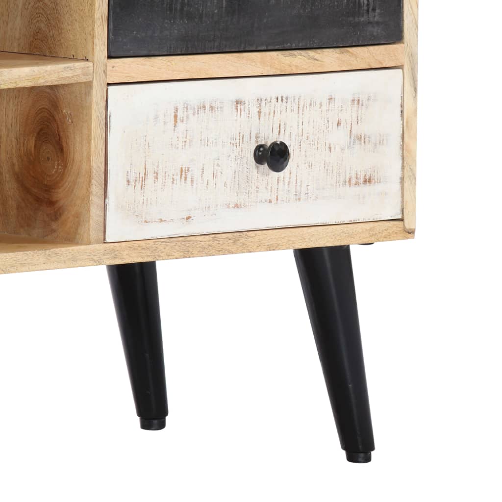 Tv Stolek 115 X 30 X 47 Cm Masivní Mangovníkové Dřevo