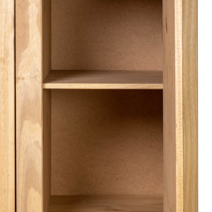 Šatní Skříň Se 3 Dveřmi 118X50X171,5 Cm Borovice Řada Panama