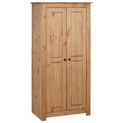 Šatní Skříň Se 3 Dveřmi 118X50X171,5 Cm Borovice Řada Panama