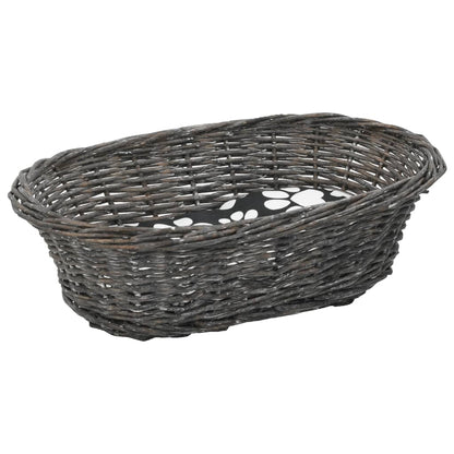 3Dílný Pelíšek Pro Kočky S Poduškami Šedý 47 X 34 X 60 Cm Vrba