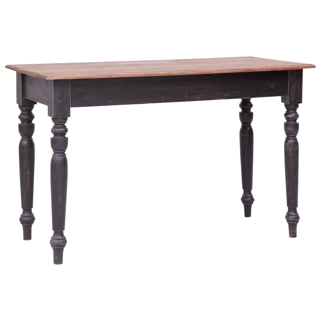 Psací Stůl Se 3 Zásuvkami 117 X 57 X 75 Cm Masivní Mahagon