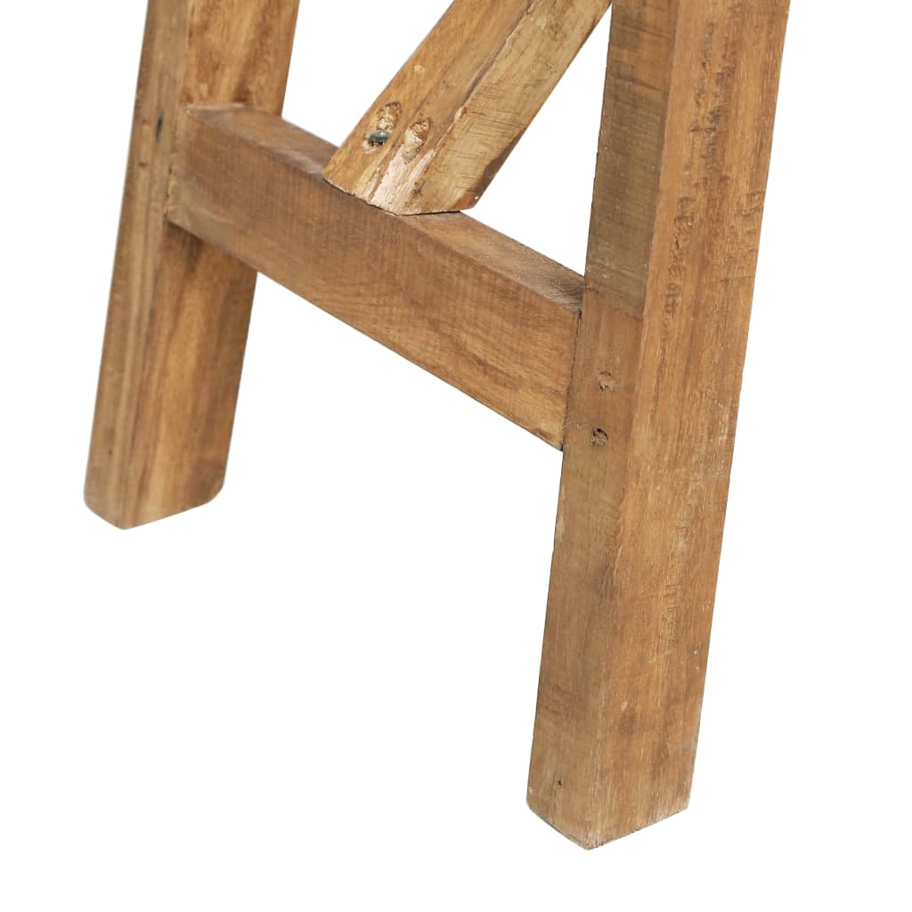 Konzolový Stolek 130 X 40 X 80 Cm Směs Recyklovaného Dřeva