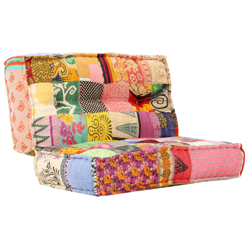 2Místný Modulární Pouf Textil