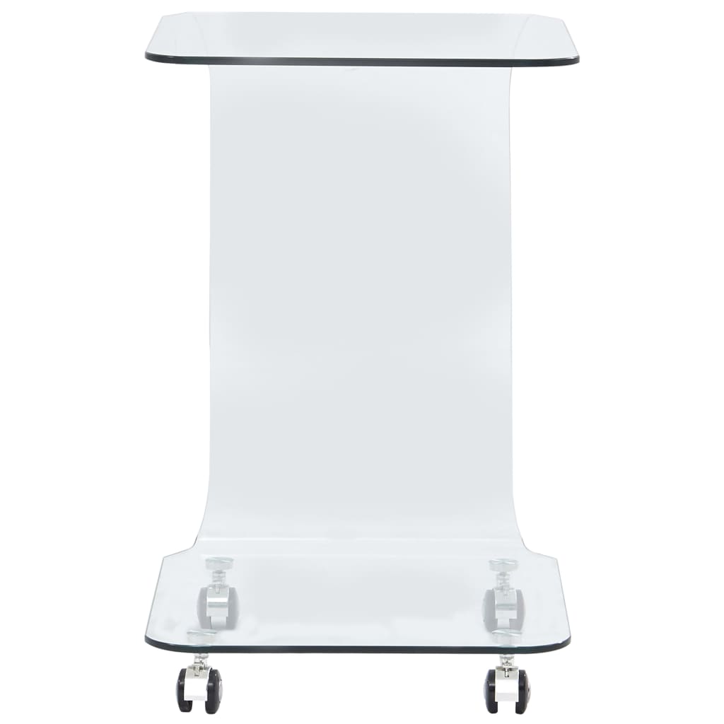 Konferenční Stolek 45 X 40 X Tvrzené Sklo